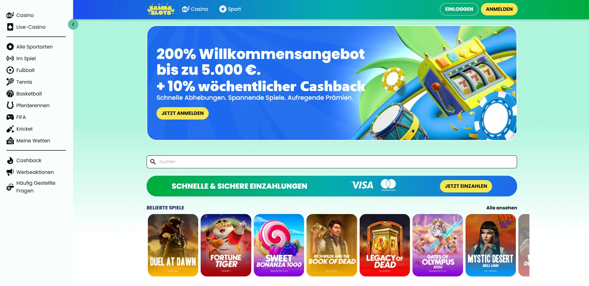 sambaslots casino